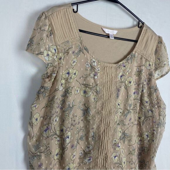 LC Lauren Conrad womens blouse - Picture 3 of 9